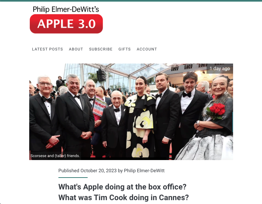 Philip Elmer-DeWitt's Apple 3.0